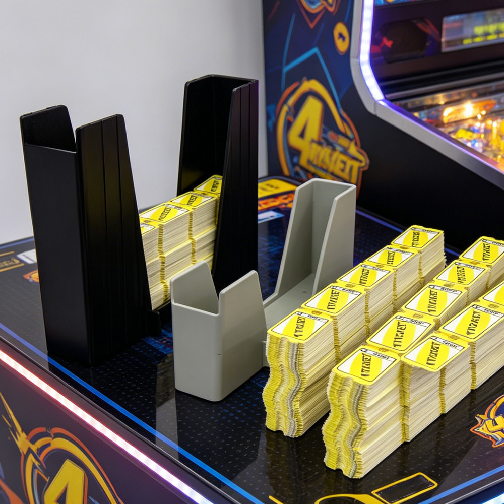 Arcade Ticket Machine - ABS Plastic Arcade Lottery Storage Box