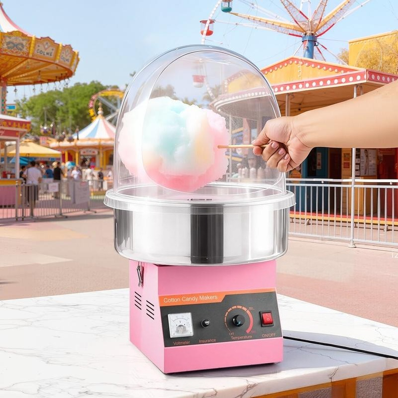 Candy Floss Machine - Electric Cotton Candy Machine, 1000W Commercial