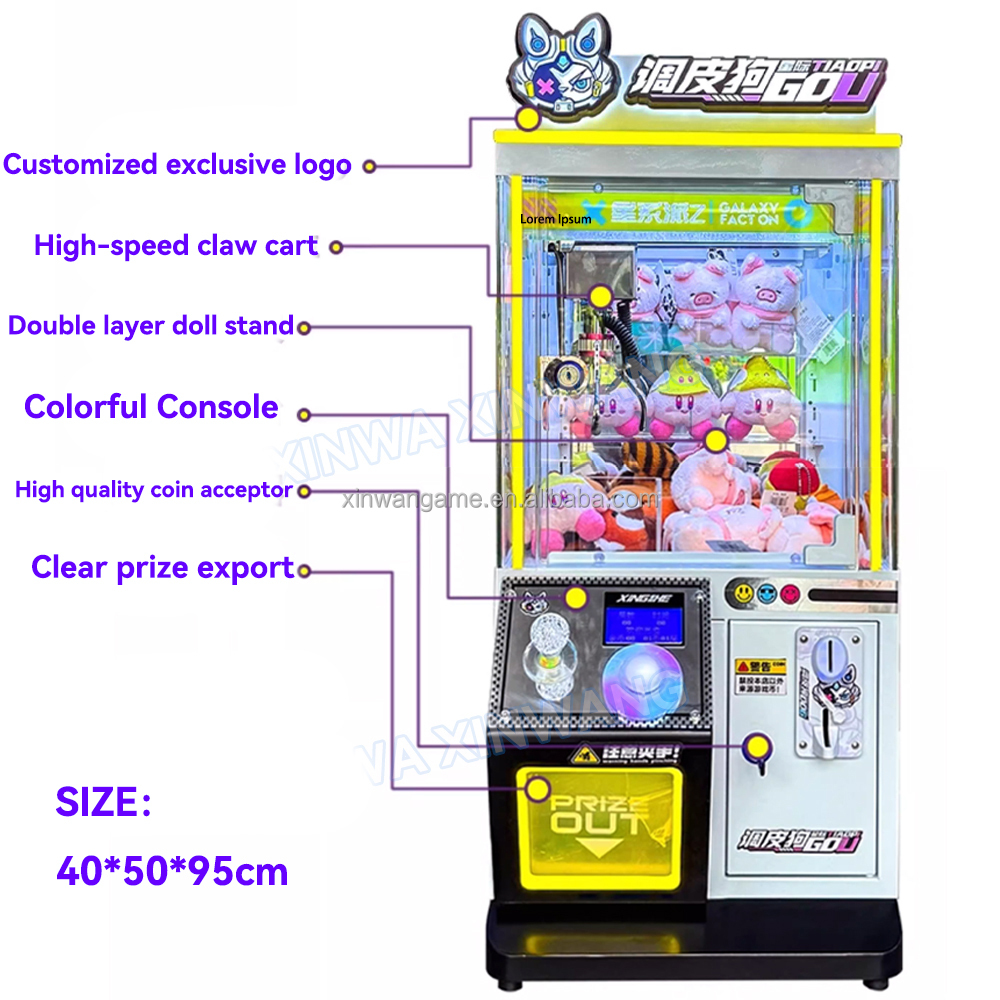 New Mini Claw Machine Crane Ke - Arcade Vending Machines For Sale review and price