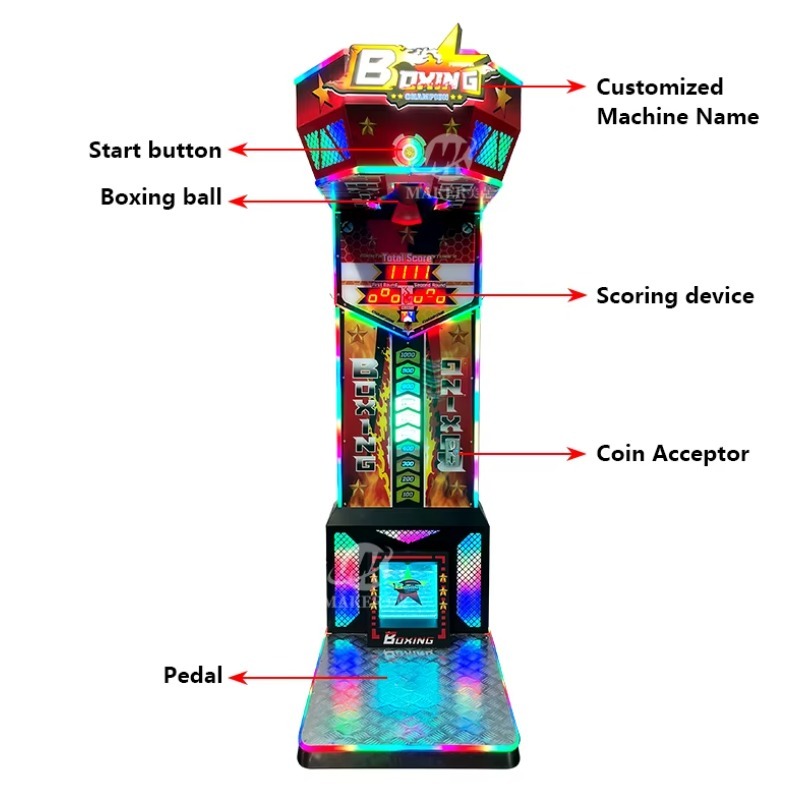 FL Wholesale Coin Operated Gam - Boxing Machine Arcade review and price