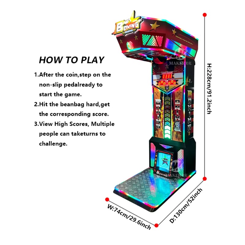 FL Wholesale Coin Operated Gam - Boxing Machine Arcade review and price