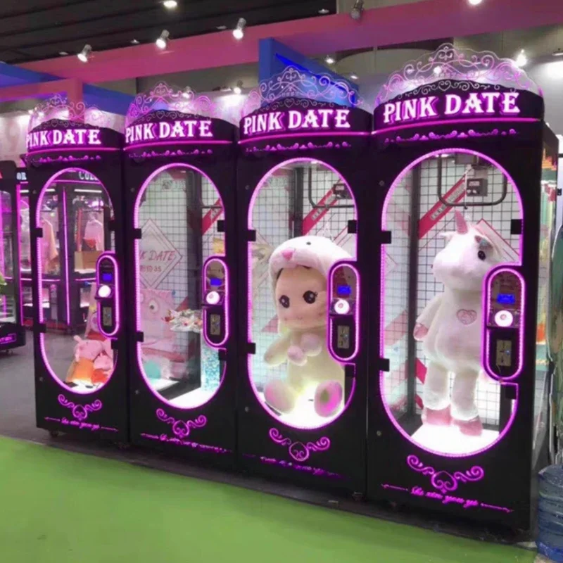 A- Pink Date Scissors Cut Priz - Arcade Prize Vending Machine review and price