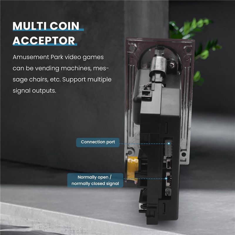 Multi Coin Acceptor Electronic - Arcade Ticket Machine review and price