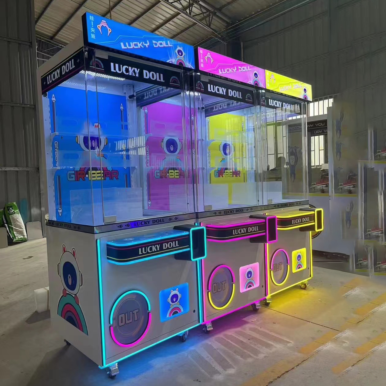 Mini Doll Crane Machine Arcade - Arcade Game Coin review and price
