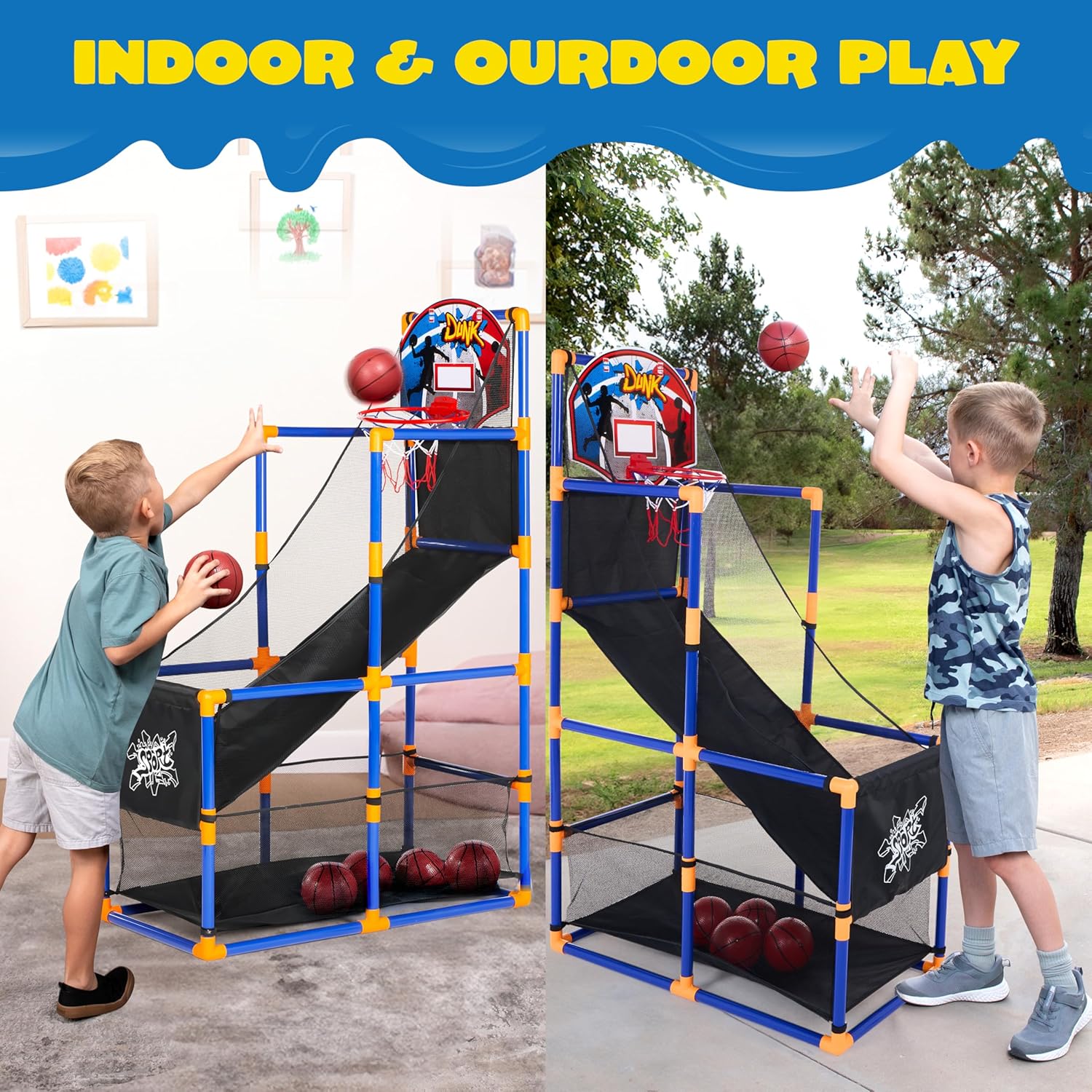 Arcade Basketball Game Set wit - Arcade Games & Vending Llc review and price