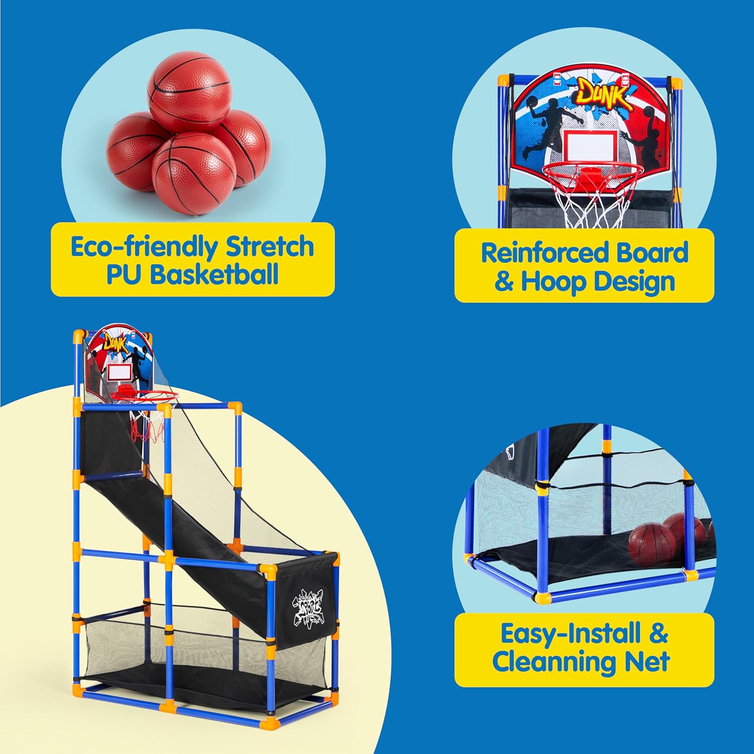 Arcade Basketball Game Set wit - Arcade Games & Vending Llc review and price