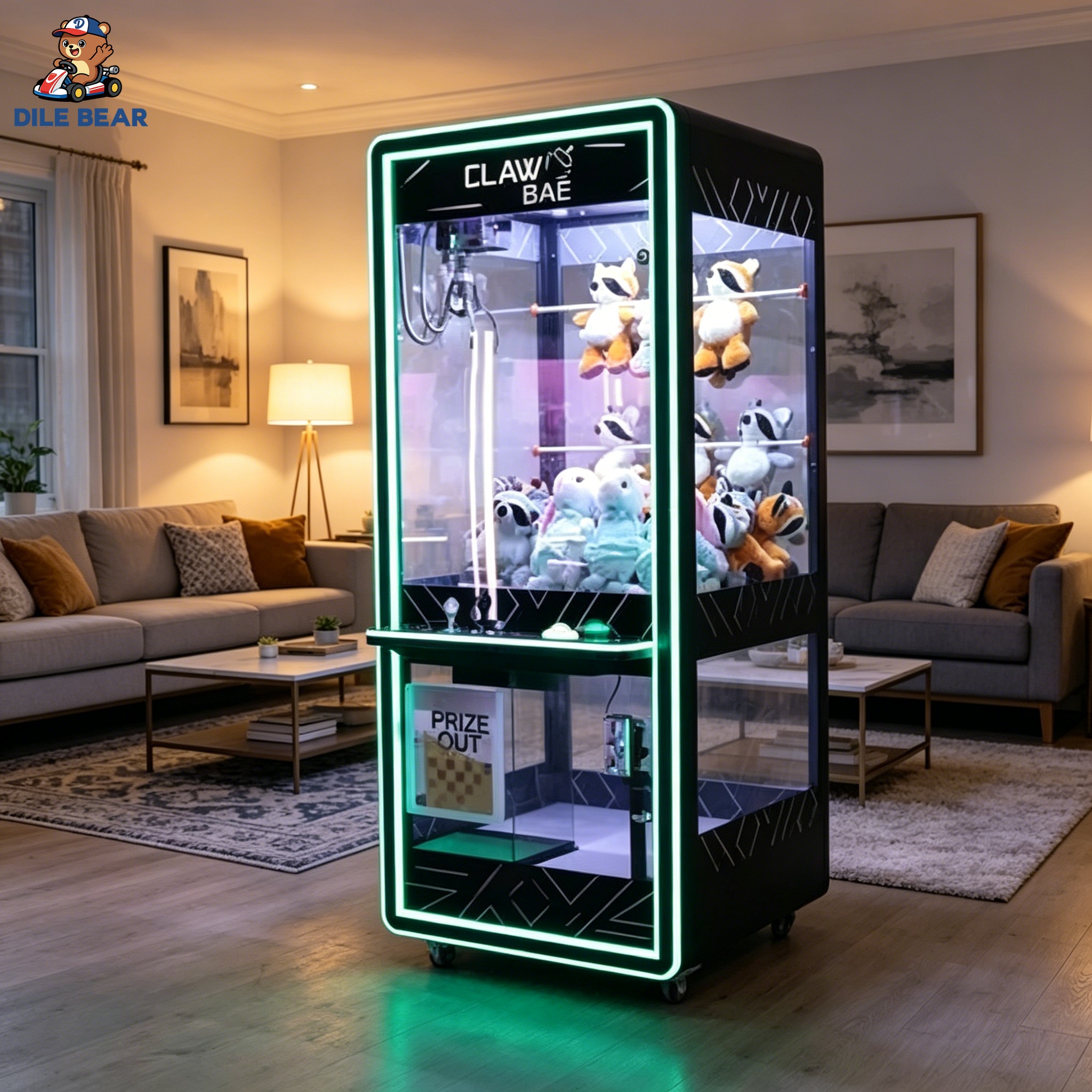 Black Claw Machine Modern Arca - Arcade Prize Vending Machine review and price