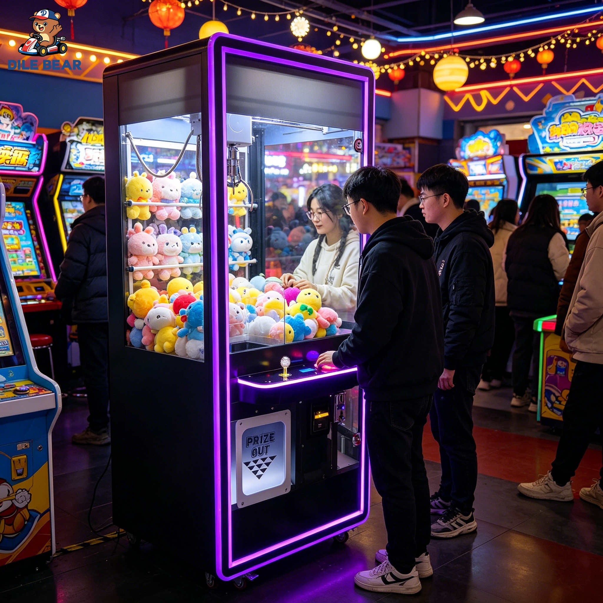 Black Claw Machine Modern Arca - Arcade Prize Vending Machine review and price