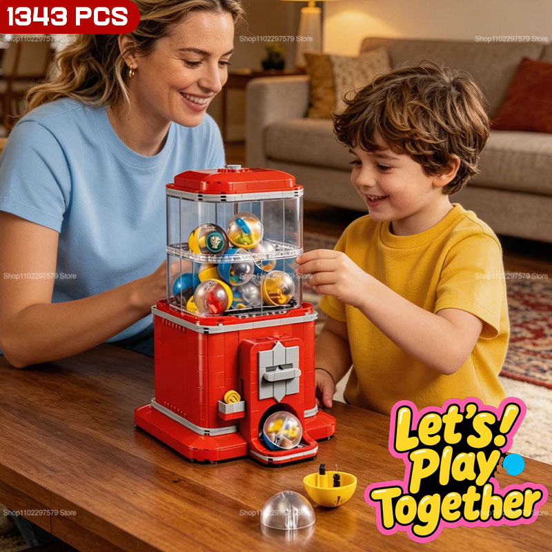 1343 PCS Vending Machine Build - Arcade Toy Vending Machine review and price