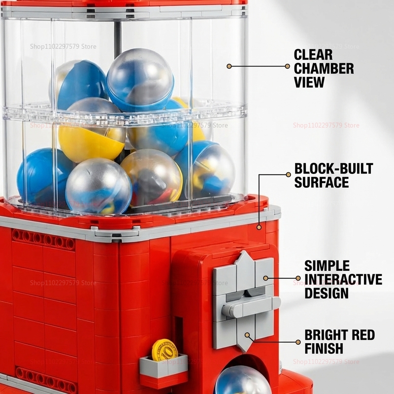 1343 PCS Vending Machine Build - Arcade Toy Vending Machine review and price