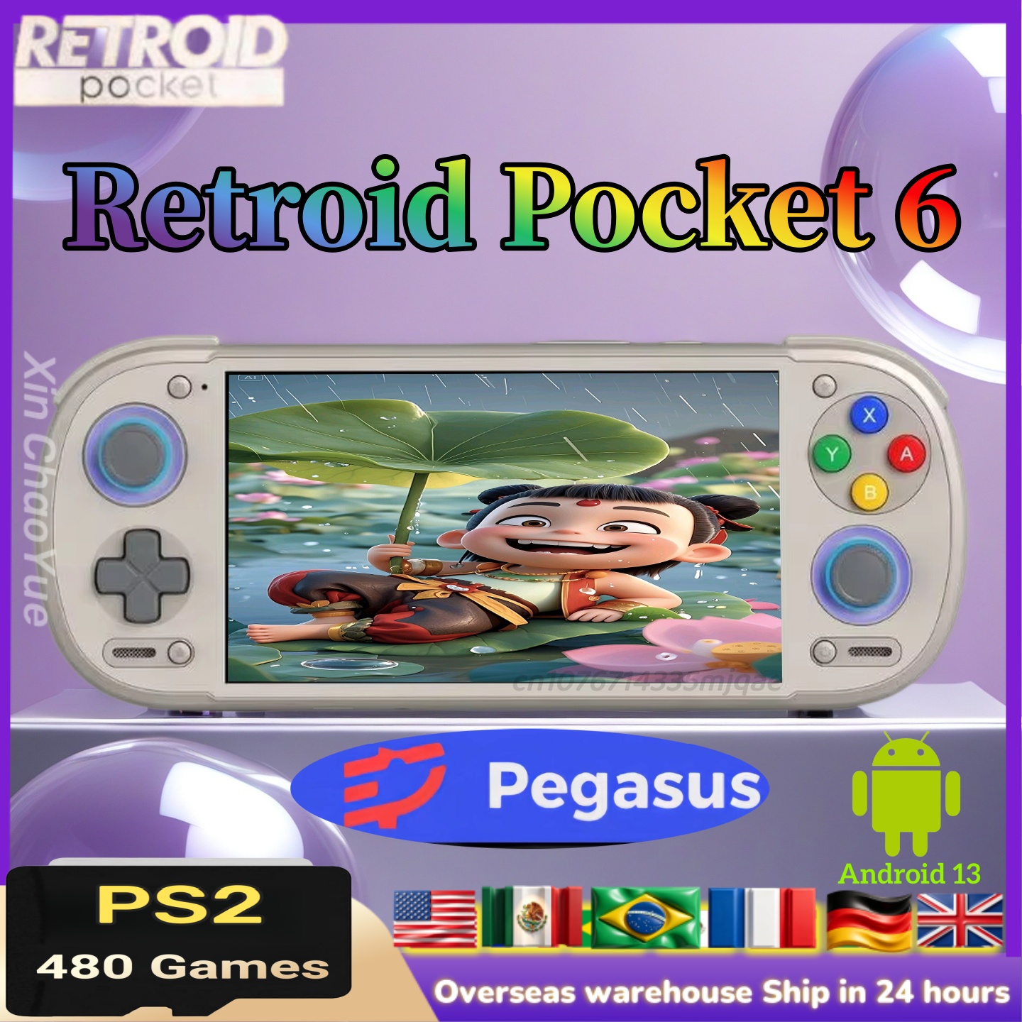 Retroid Pocket 6 RP6 12g 256G  - Arcade Game Jackpot review and price