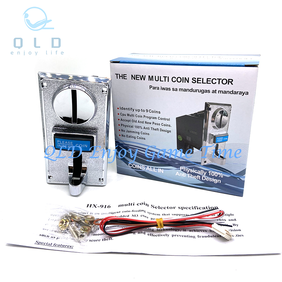 9-Type Multi Coin Acceptor 616 - Boxing Machine Arcade review and price