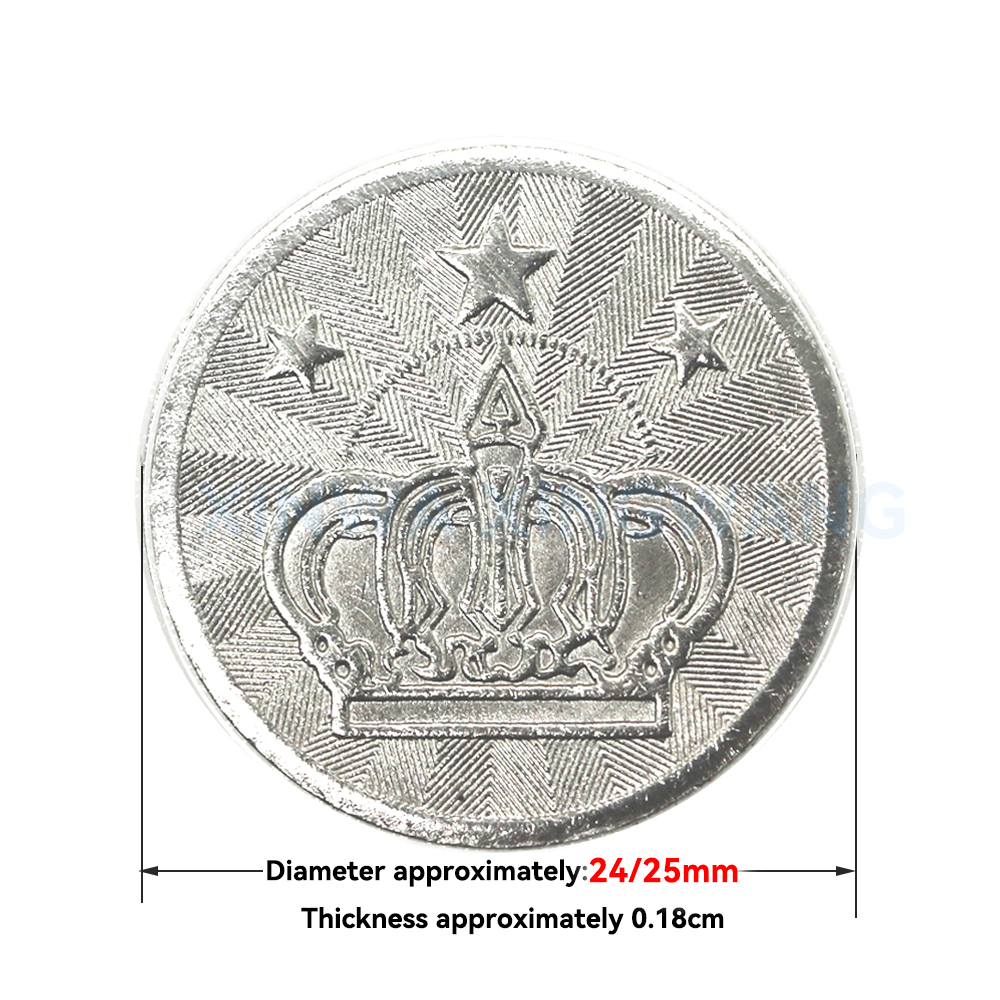 100PCS  Coins Tokens Stainless - Arcade Games Vending review and price