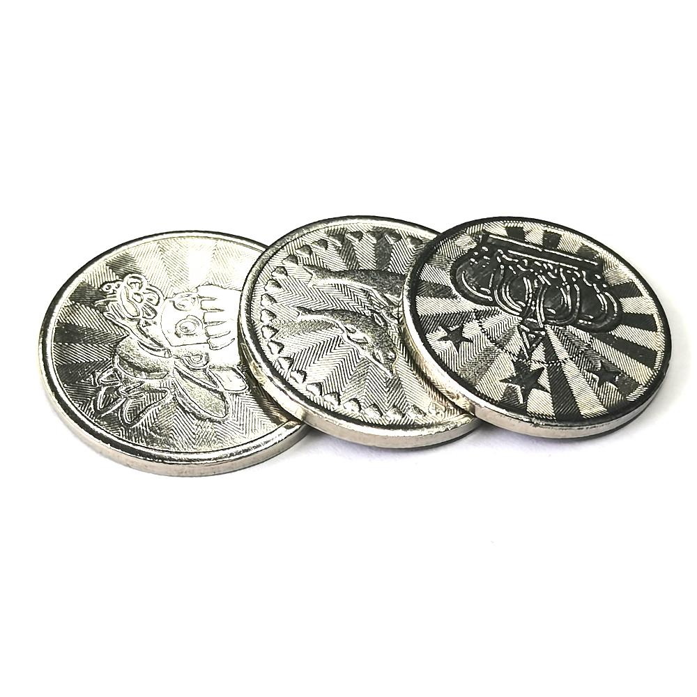 100PCS  Coins Tokens Stainless - Arcade Games Vending review and price