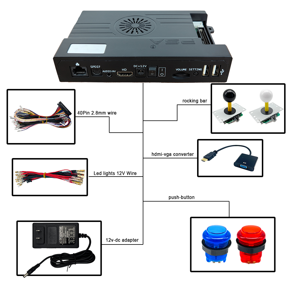 3D WiFi 10888 in 1 Pandora Sag - Arcade Game Jackpot review and price