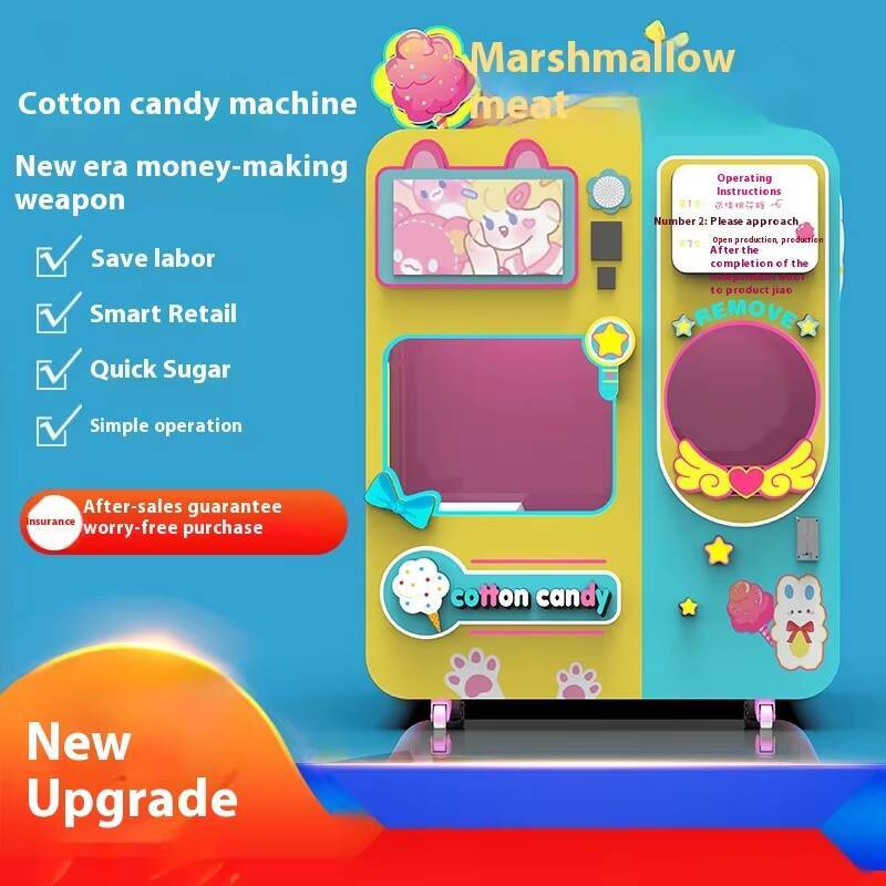 Intelligent Large Fully Cotton - Candy Vending Machine review and price