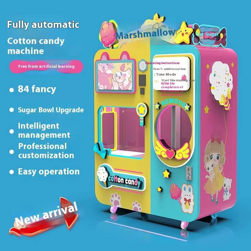 Intelligent Large Fully Cotton - Candy Vending Machine review and price