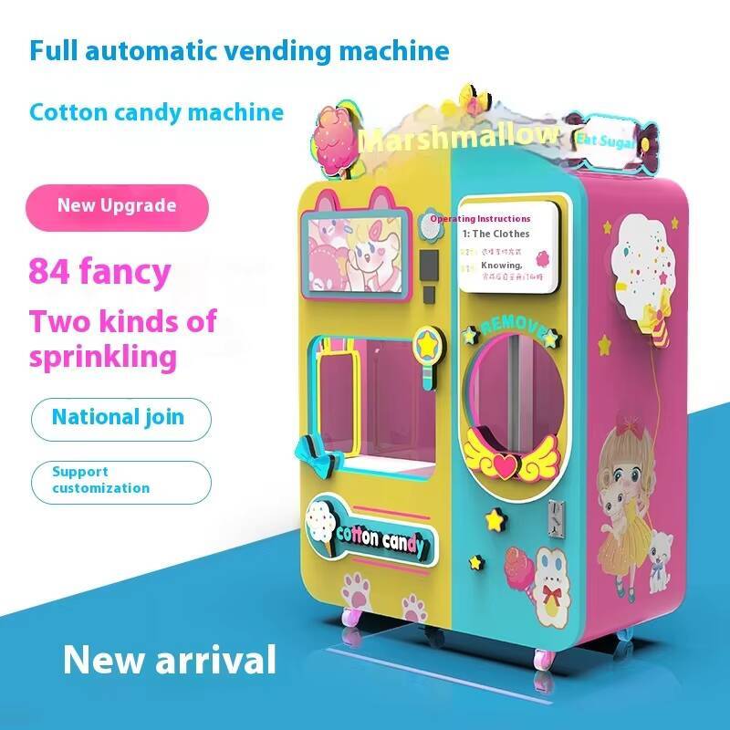 Intelligent Large Fully Cotton - Candy Vending Machine review and price