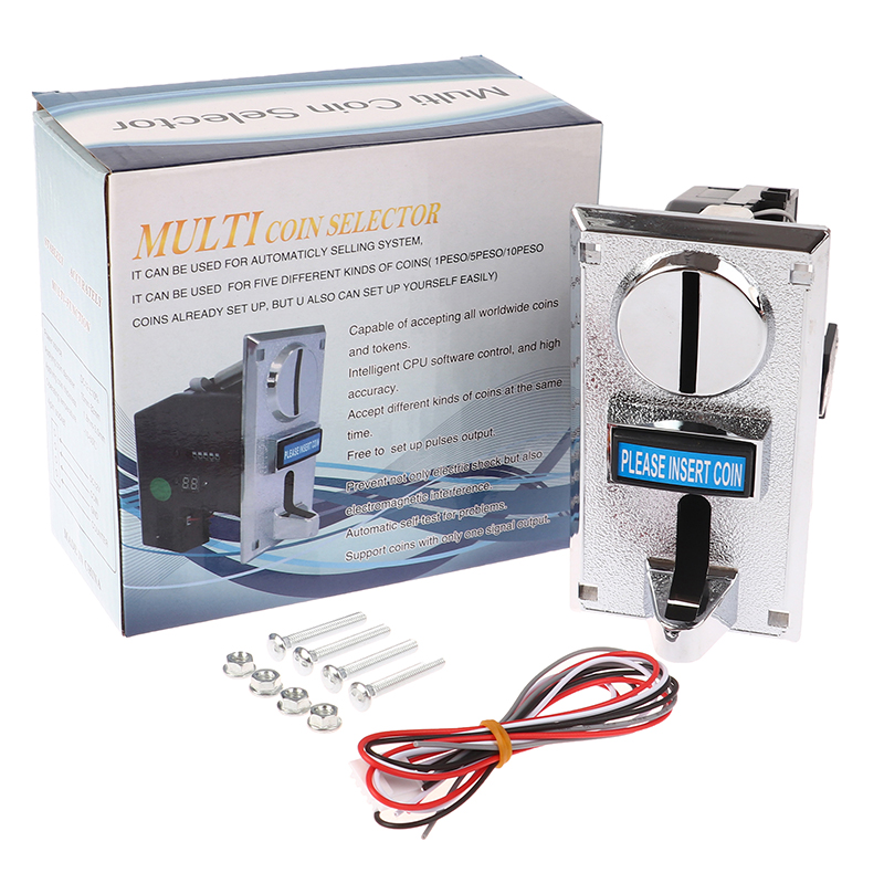 1Pc 616 Multi Coin Slot Accept - Coin Acceptor Selector review and price