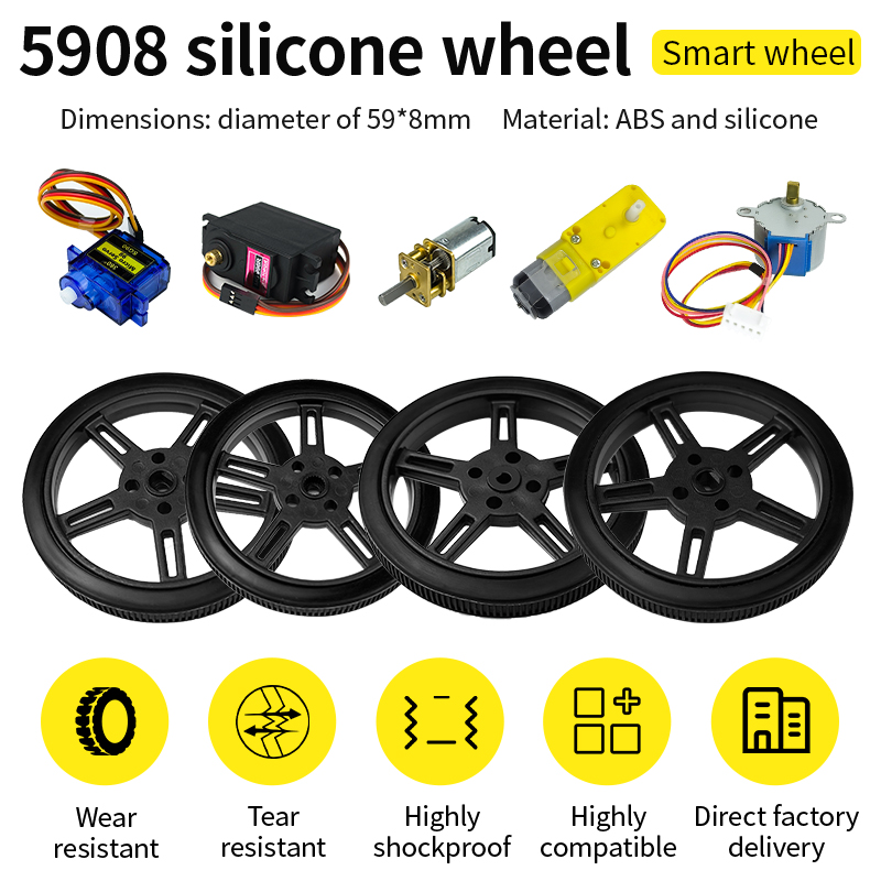 5908 Silicone Tire Wheel 360-d - Arduino Vending Machine Project review and price